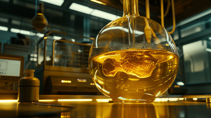 Alien/human hybrid fetus in military lab