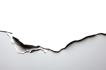 PNG torn paper effect, transparent background