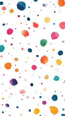 Fototapeta na wymiar PNG Colorful pattern confetti paper