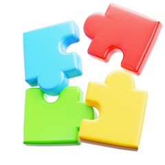 3D Puzzle Icon - 785878742