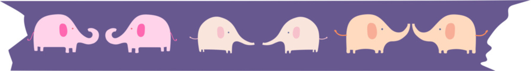 Cute animal washi tape.