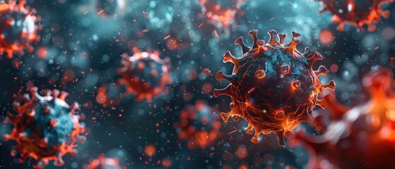  Molecules virus cell. Medical health concept.