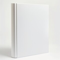A minimalist view of a plain white canvas, ideal for mockups and design presentations.