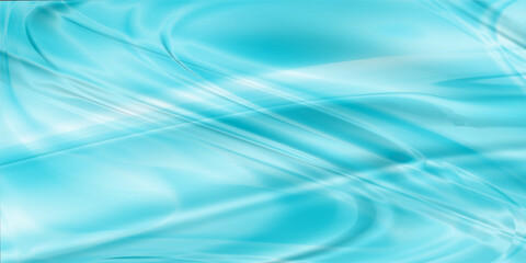 Sea texture, summer waves effect. Vector marine, ocean wallpaper. Light blue azure pool water