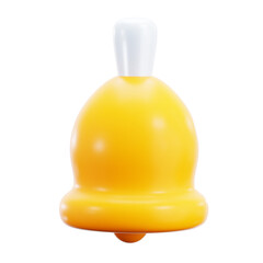 3D School Bell Icon - 785885175