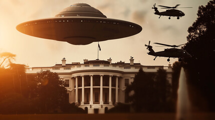 UFO over White House