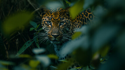 Beautiful Sri Lankan Leopard in the Jungle, Wildlife Photography, Beautiful animals, Animal wallpapers © Art by H