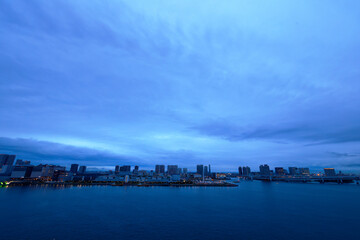 豊洲市場　夜景