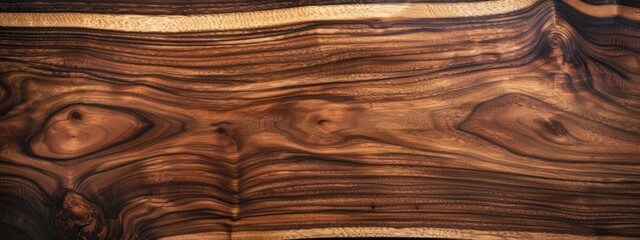 Natural grain design and warm walnut wood texture for the backdrop