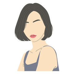 Women Aesthetic Illustration