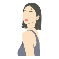 Women Aesthetic Illustration