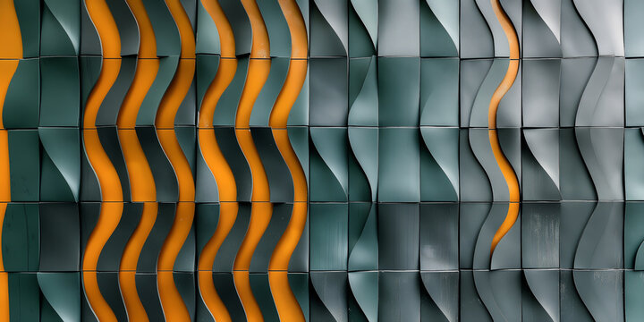 wall texture in dark green and yellow surface, background and wallpapet, abstract background design