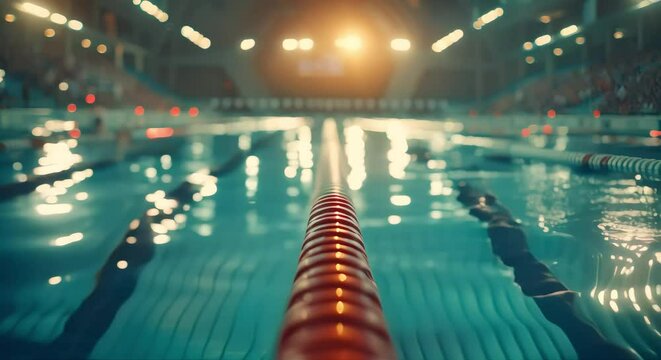 Olympic swimming pool (mov) made with Ai generative technology