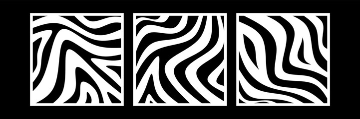swirl patterns for decoration, background, and cnc cutting