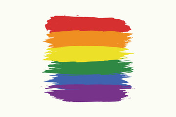 Pride month wishes or greeting six watercolor background social media post, banner, design awareness, human rights, colors, decoration, gay, june, celebration, support, event, heart, sex, transgender,