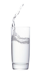 PNG Water beverage bottle glass
