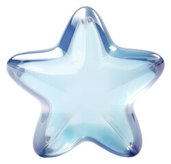 PNG Cute star transparent white background translucent