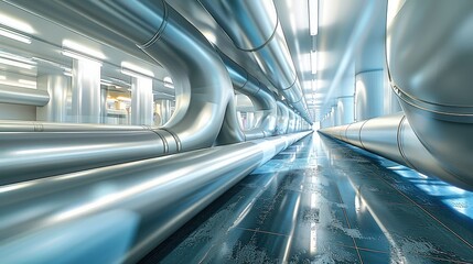 Information flowing through the internet of a company dedicated to metering. Generative AI.