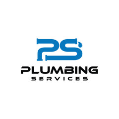 plumbing services logo design idea