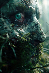 Haunting Sanctuary:A Zombie Outbreak in a Serene Wildlife Refuge,Captured in Cinematic 3D Renders