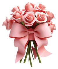 PNG Rose ribbon flower petal