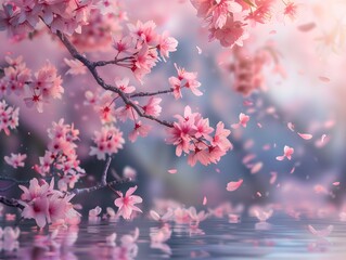 Fototapeta premium Serenity in Bloom
