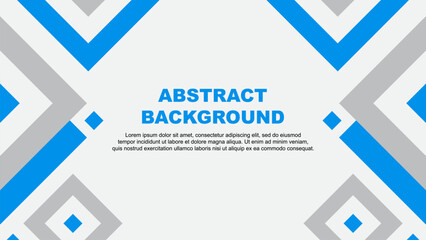 Abstract Background Design Template. Banner Wallpaper Vector Illustration. Cyan Template