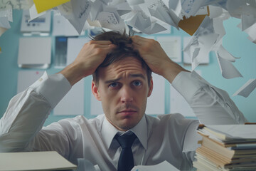 Stressed Businessman 