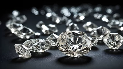 Fotobehang diamond engagement ring © Raza Studio 