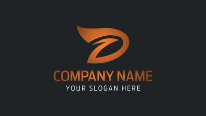 Letter-D-Rahino Logo Design