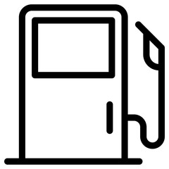 petrol icon, simple vector design