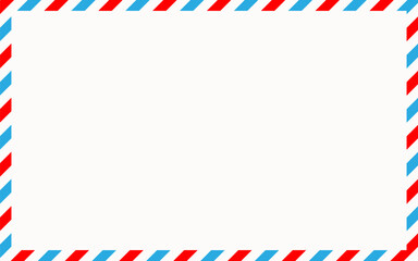 Fototapeta premium Envelope frame images with strips. Vector illustration.