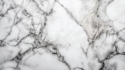 A close-up of textured white marble with delicate grey veins.