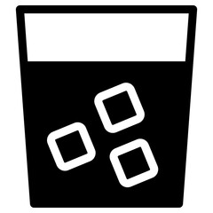 drink icon, simple vector design
