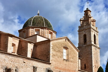Fototapeta na wymiar monastery Masnta Maria de la Valldigna near Gandia in Spain