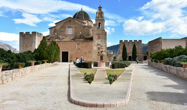 monastery Masnta Maria de la Valldigna near Gandia in Spain