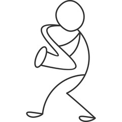 Stickman Drawing Doodle