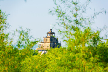 Majianglong Watchtower in Kaiping, Jiangmen, Guangdong, China