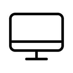 Screen Icon Vector Symbol Design Illustration