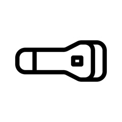 Flashlight Icon Vector Symbol Design Illustration