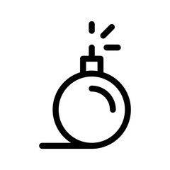 Bomb Icon Vector Symbol Design Illustration