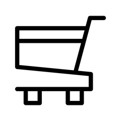 Fototapeta premium Shopping Cart Icon Vector Symbol Design Illustration