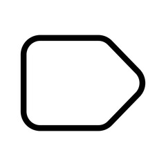 Label Icon Vector Symbol Design Illustration