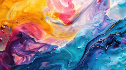 A cascade of vibrant hues melting into one another, creating a mesmerizing tapestry of abstract beauty. 8k, realistic, full ultra HD, high resolution, and cinematic