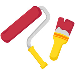 Wall Paint Tool Illustration