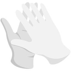 Surgical Glove Medical Equipment Illustration