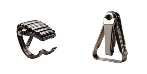 set of clip isolated on transparent background