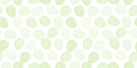 Cute illustration with colorful Easter eggs with watercolor texture, spring banner