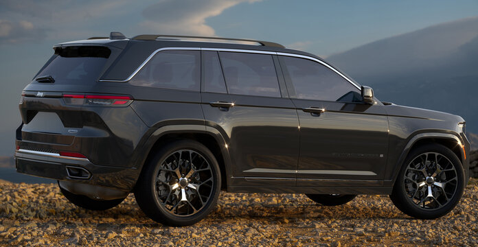 Jeep Grand Cherokee 4xe hybrid with legendary four-wheel drive..