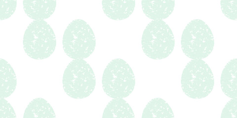 Cute illustration with colorful Easter eggs with watercolor texture, spring banner